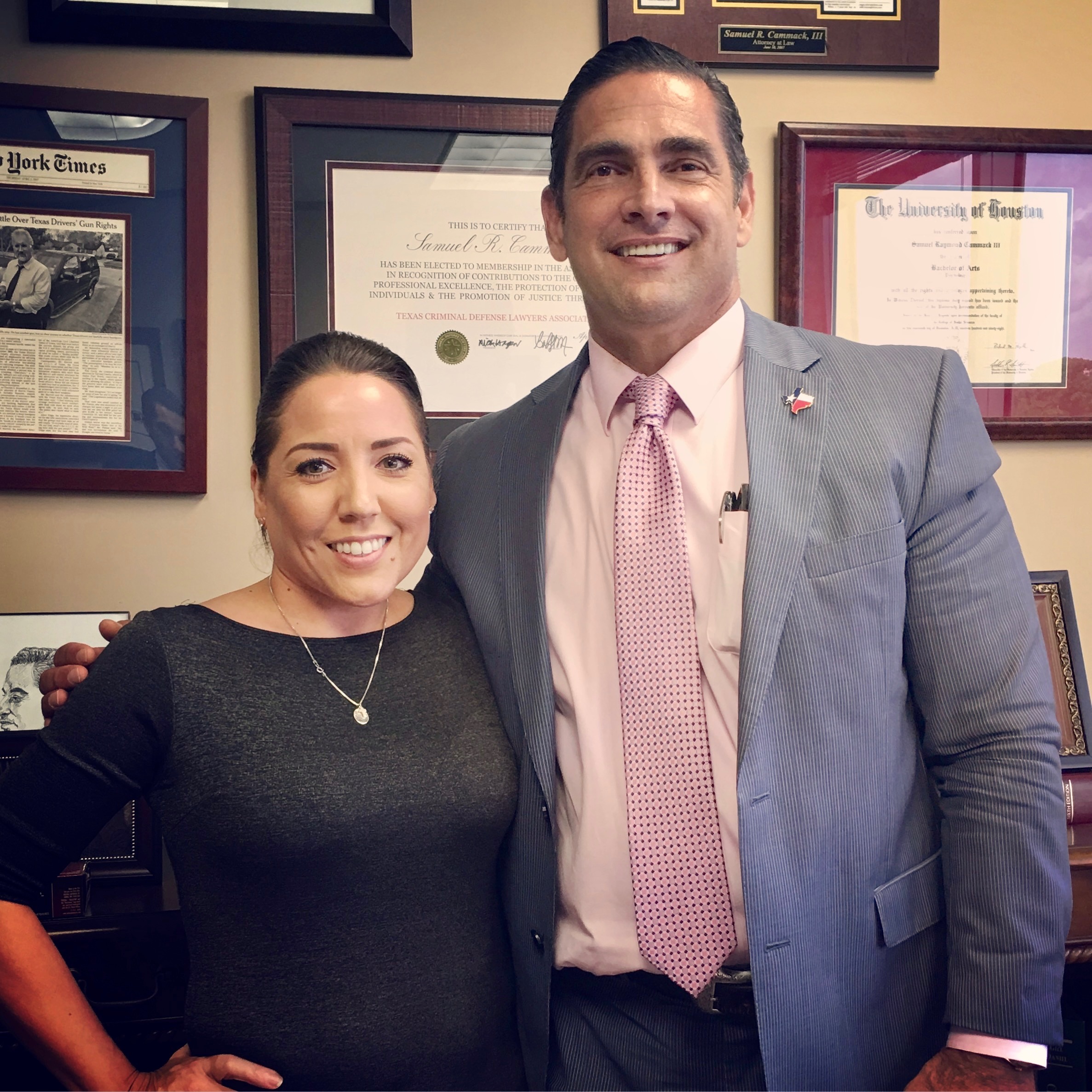 Sam Cammack and Holly Quinterro - Our Legal Team